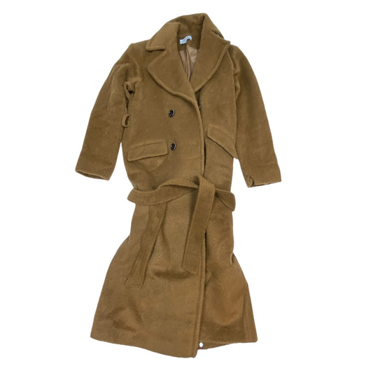 Coat Wool By Nordstrom In Tan, Size: Xs