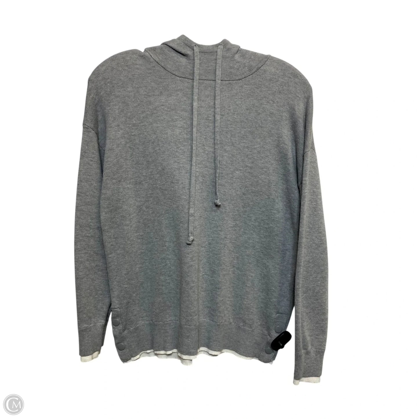 Sweater By Tahari By Arthur Levine In Grey, Size: Xs