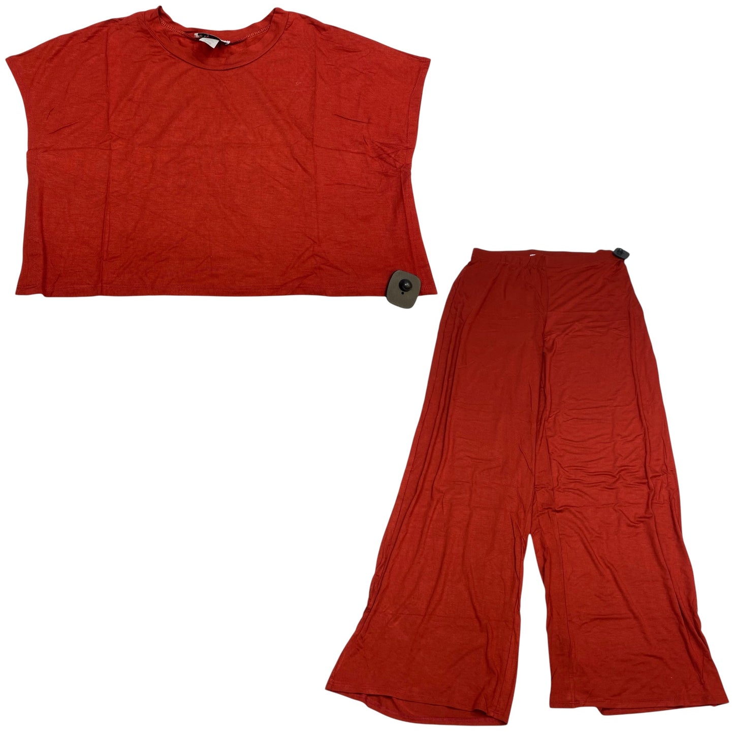 Pants Set 2pc By Swank A Posh In Orange, Size: 2x