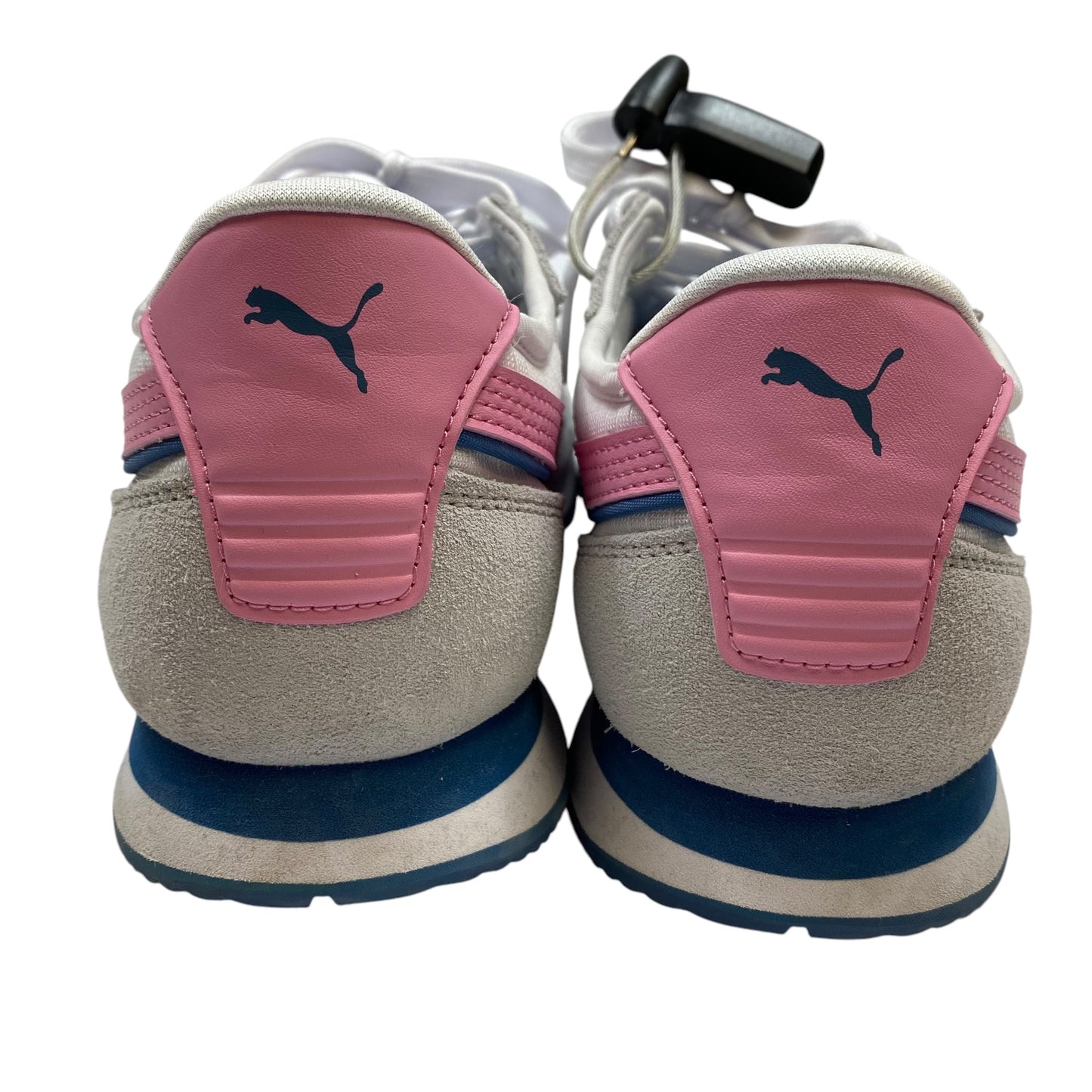 Shoes Athletic By Puma In Grey & Pink, Size: 6