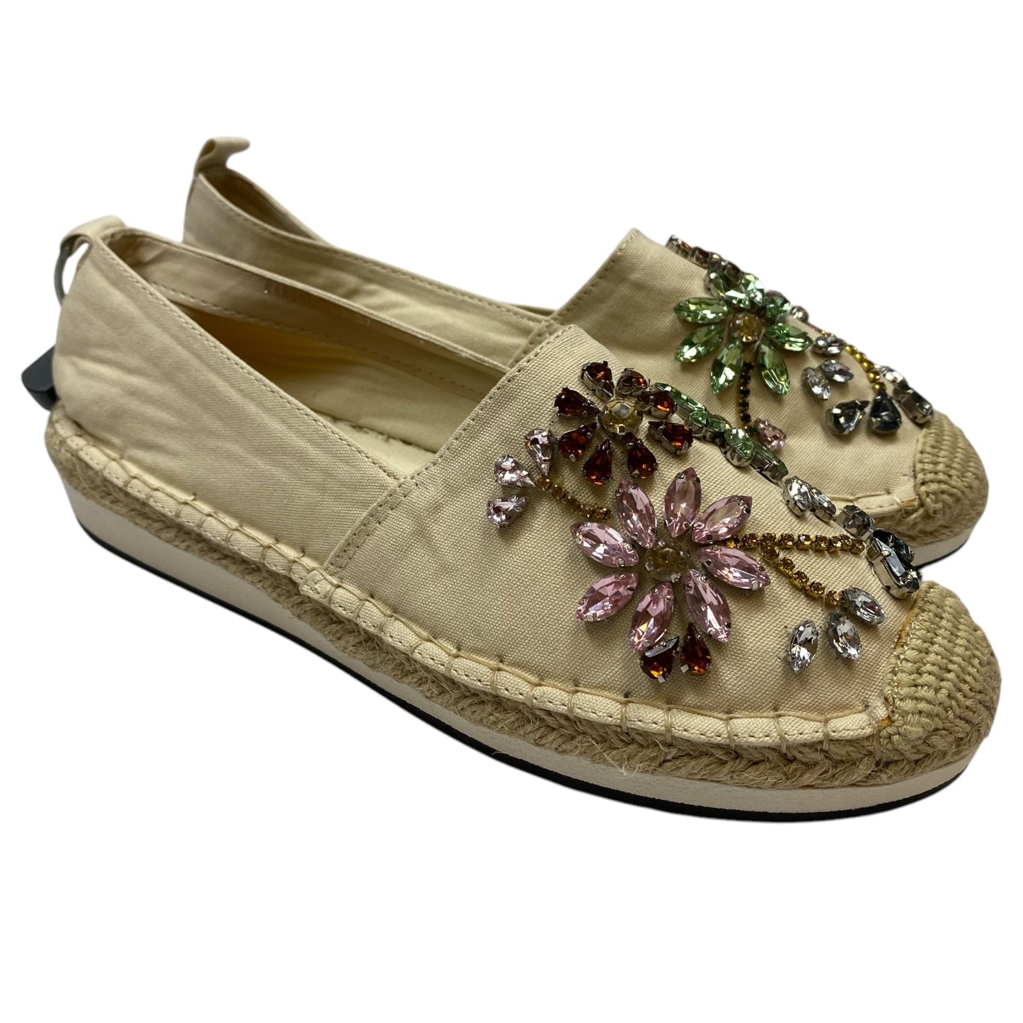 Shoes Flats By Spring Step In Cream, Size: 6.5