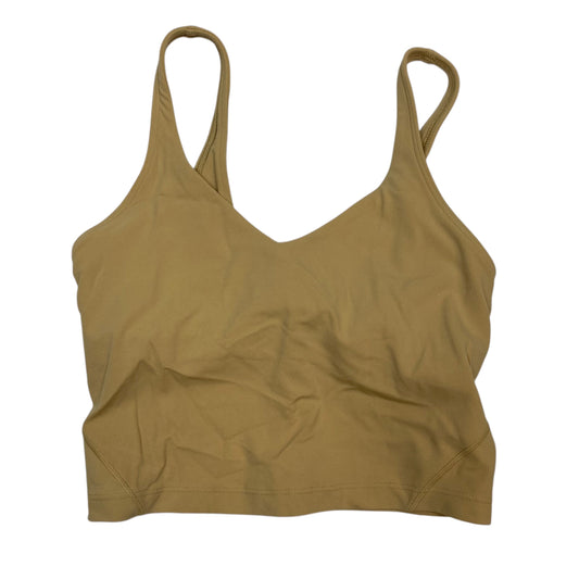 Athletic Bra By Lululemon In Tan, Size: Xs