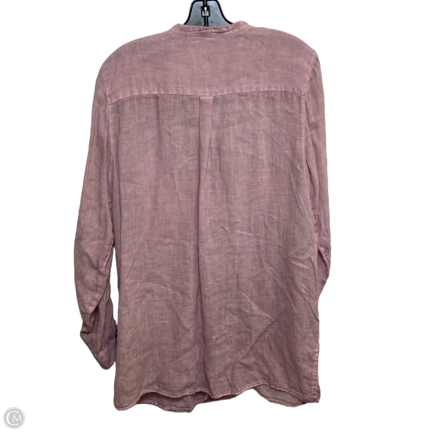 Top Long Sleeve By J. Jill In Pink, Size: M
