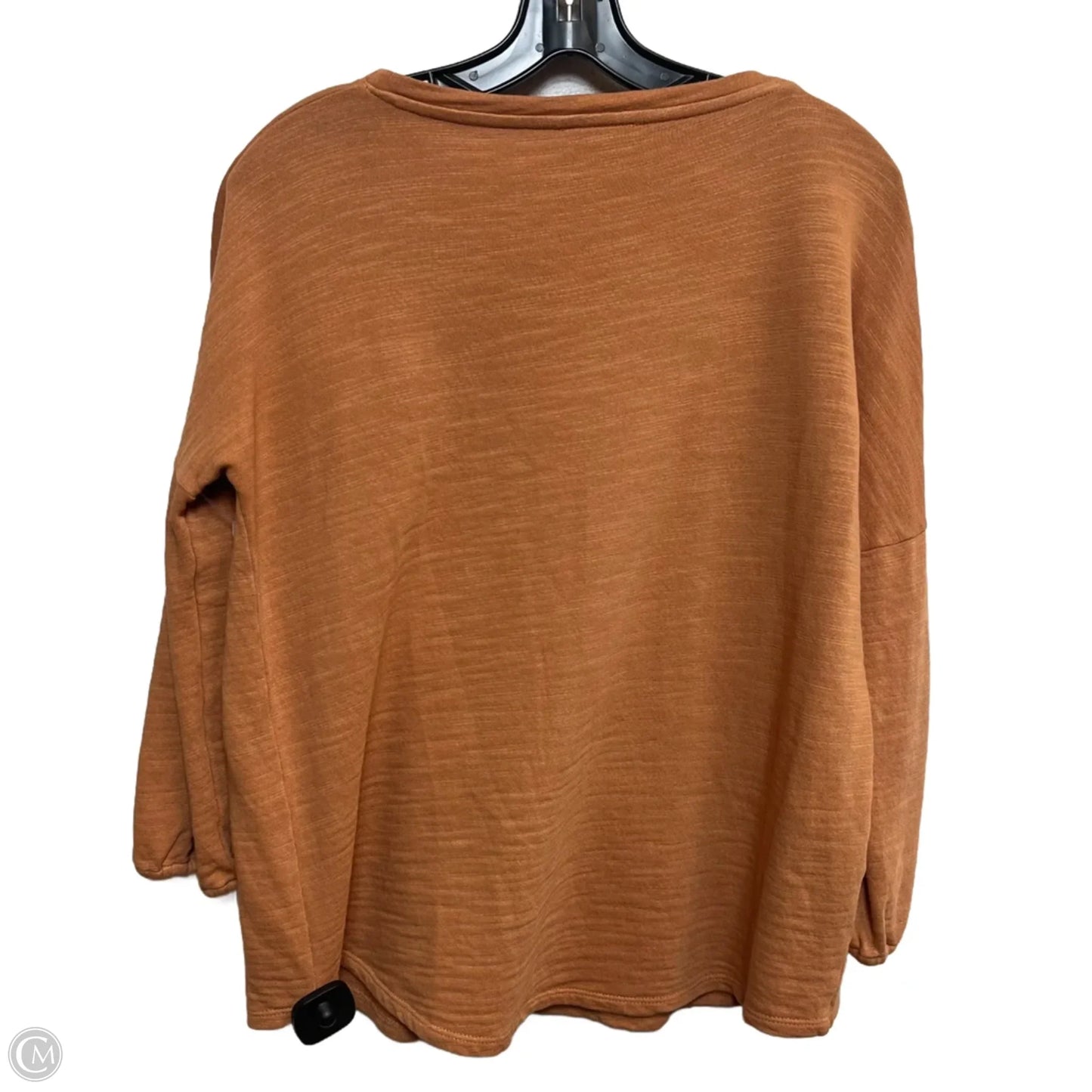Top Long Sleeve By Pure Jill In Orange, Size: S