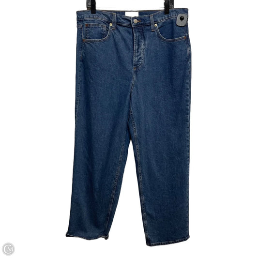 Jeans Straight By Universal Thread In Blue Denim, Size: 14