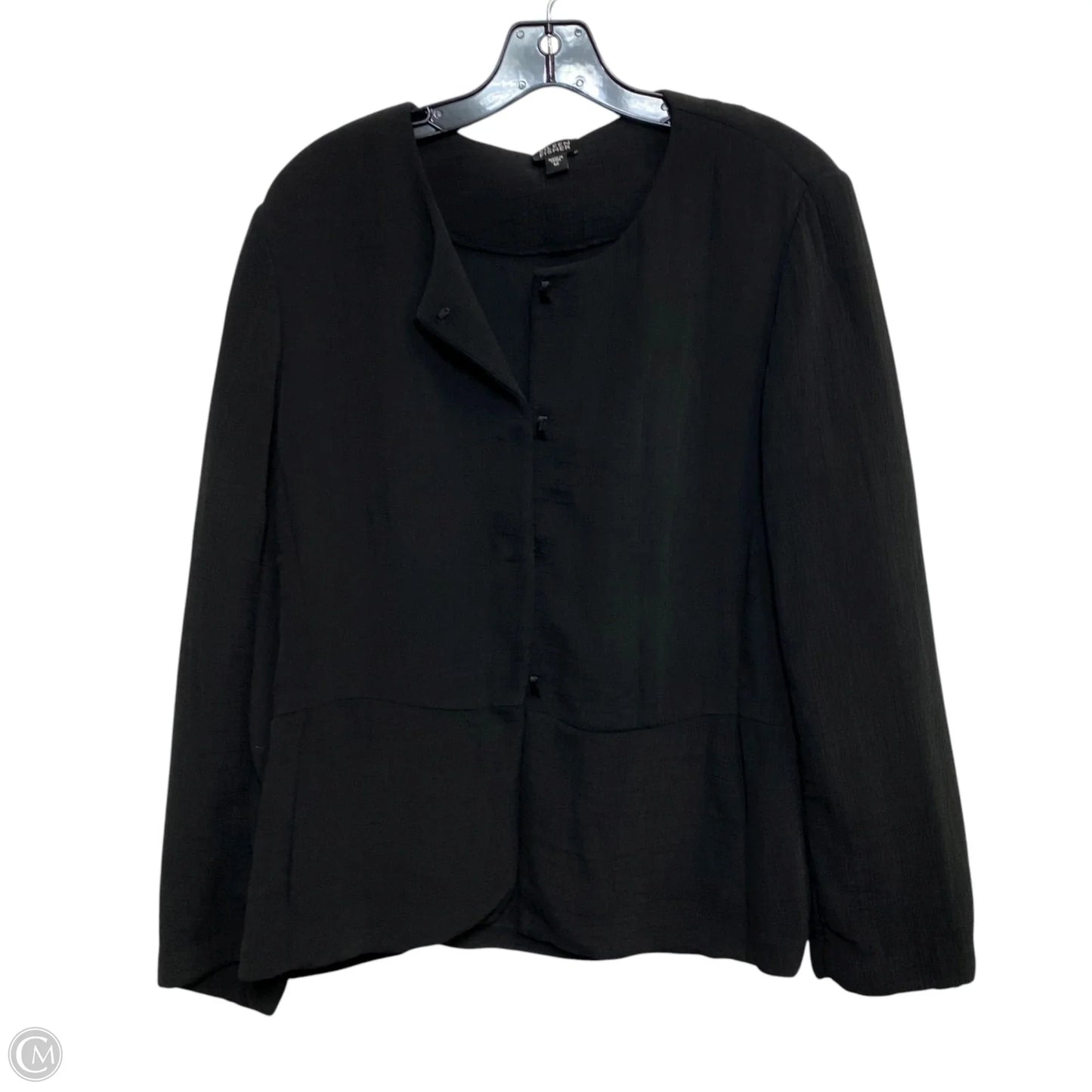 Blazer By Eileen Fisher In Black, Size: M