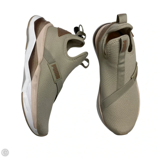 Shoes Sneakers By Puma In Beige, Size: 7