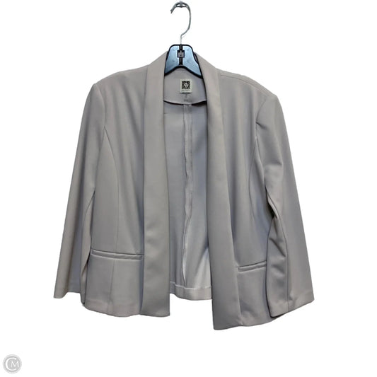 Blazer By Anne Klein In Pink, Size: M