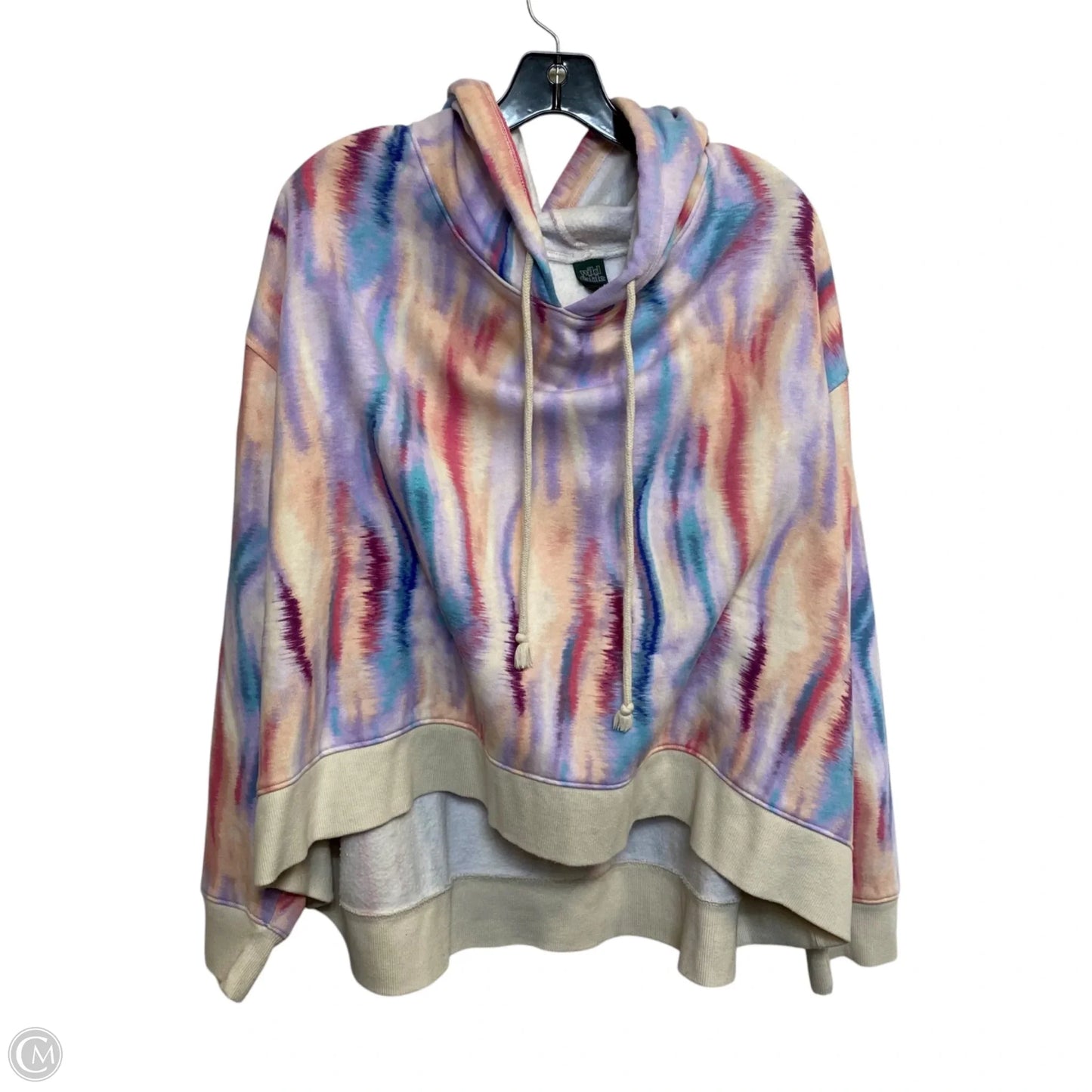 Sweatshirt Hoodie By Wild Fable In Multi-colored, Size: 4x