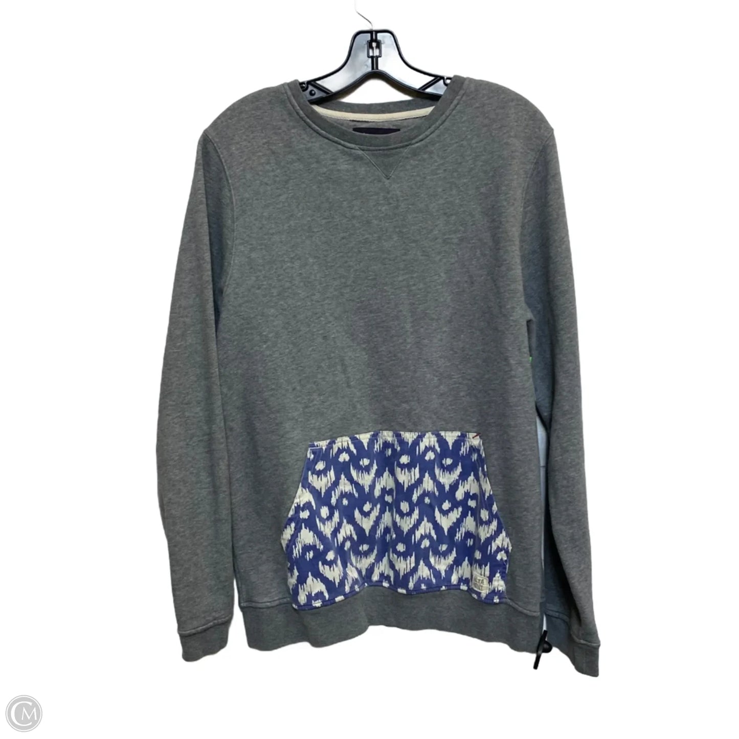 Sweatshirt Crewneck By Altamont In Grey, Size: L