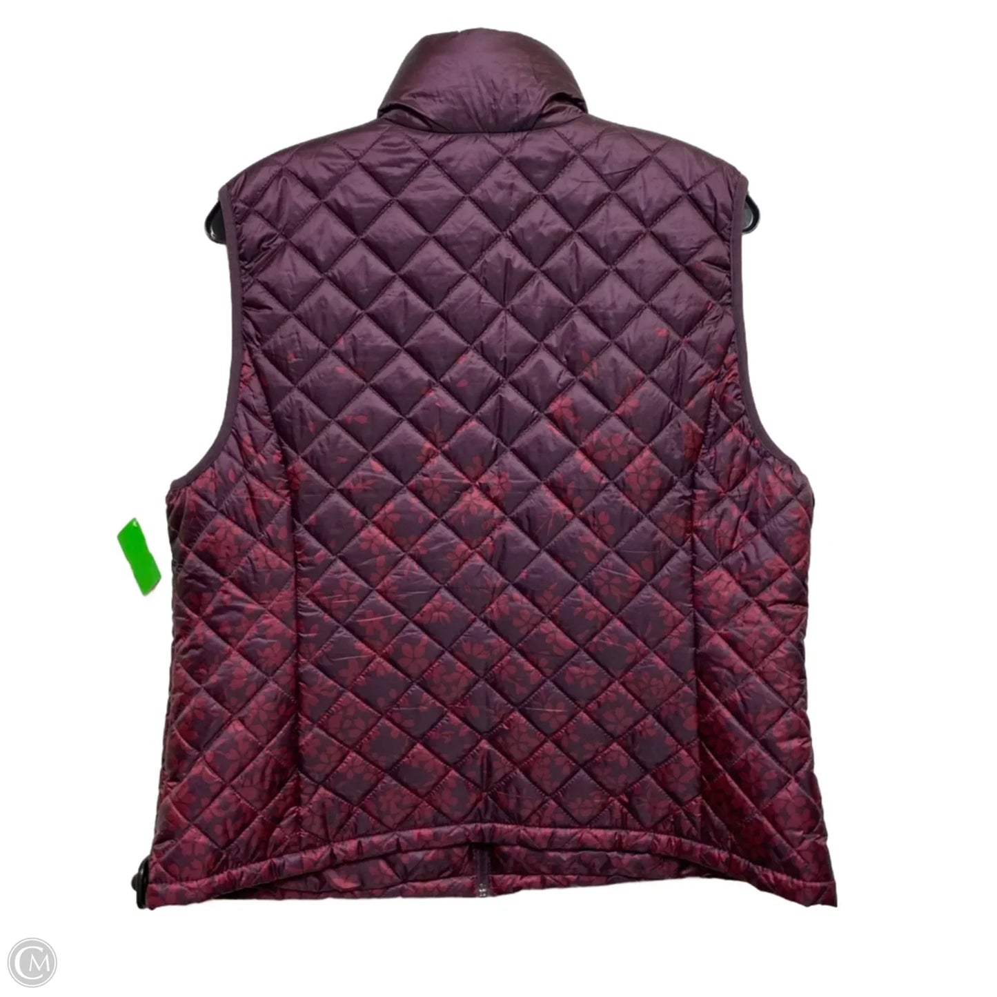 Vest Puffer & Quilted By Christopher And Banks In Purple, Size: L