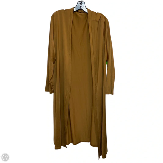 Cardigan By Clothes Mentor In Brown, Size: 2x