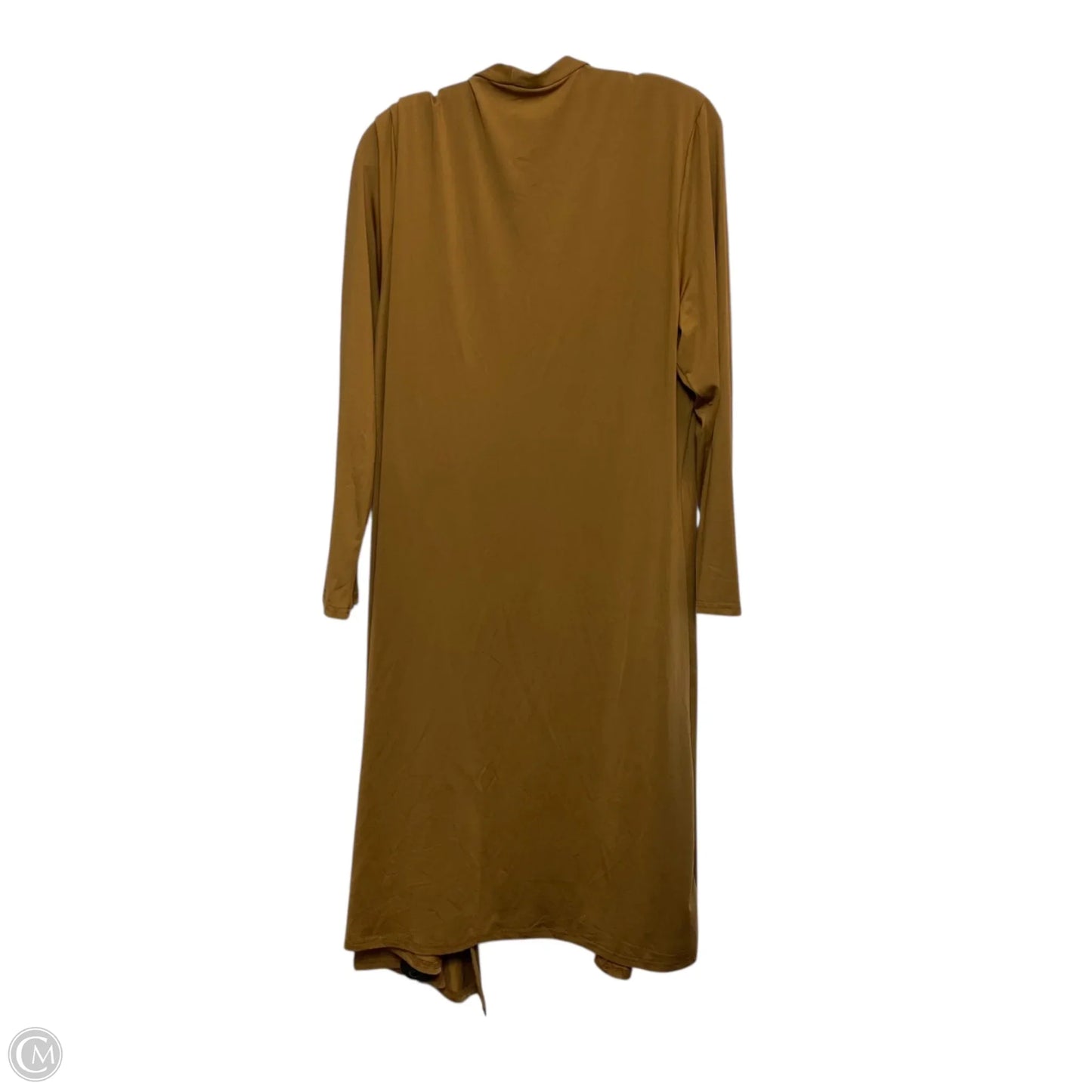 Cardigan By Clothes Mentor In Brown, Size: 2x