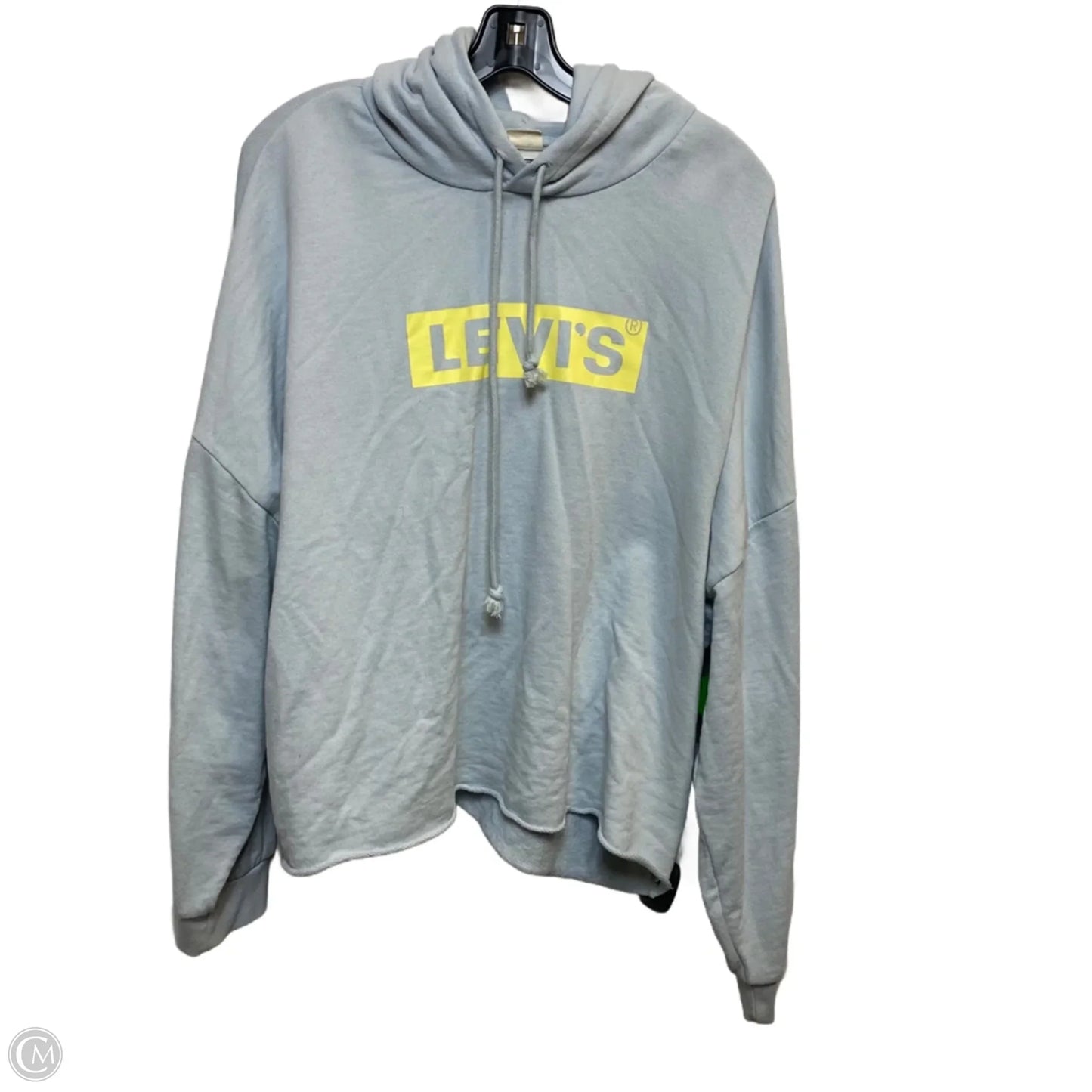 Sweatshirt Hoodie By Levis In Grey, Size: 3x