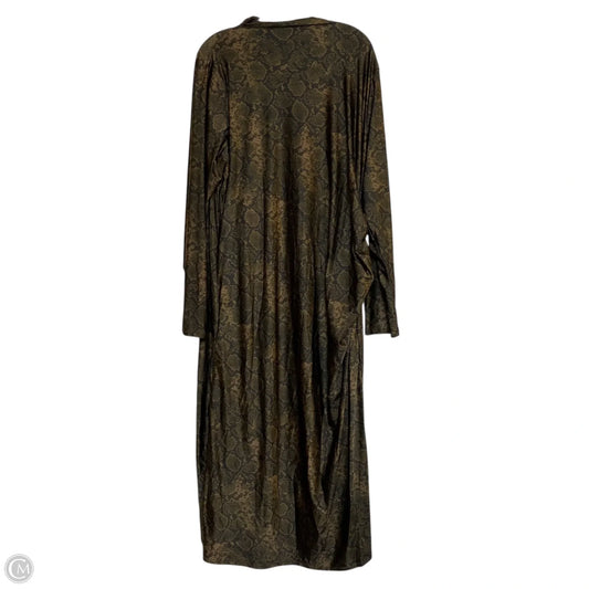 Dress Designer By Good American In Brown, Size: 5x