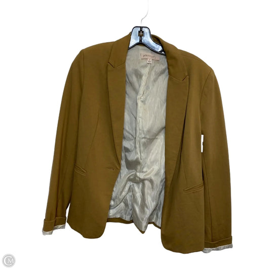 Blazer By Philosophy In Tan, Size: S