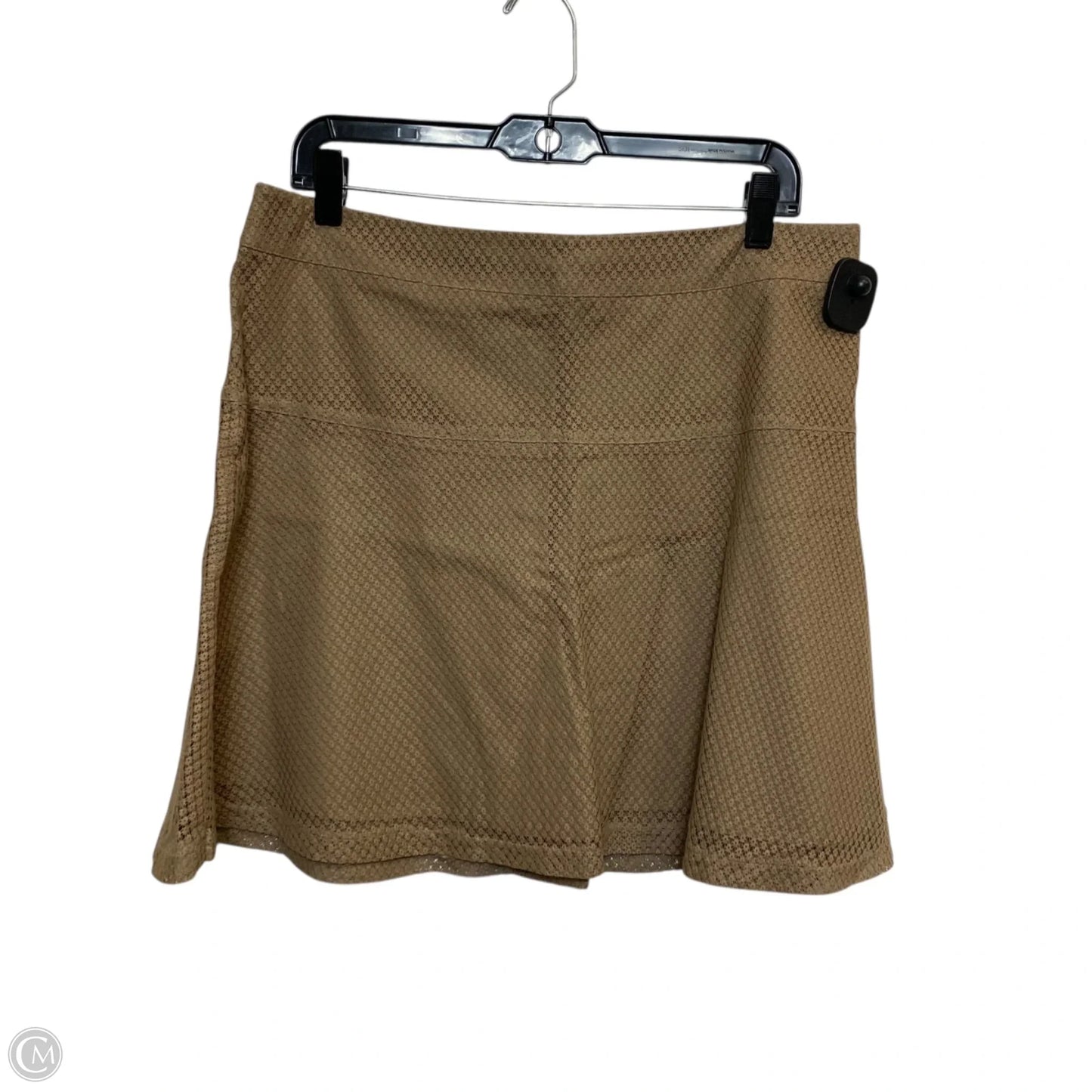 Skirt Mini & Short By New York And Co In Brown, Size: L