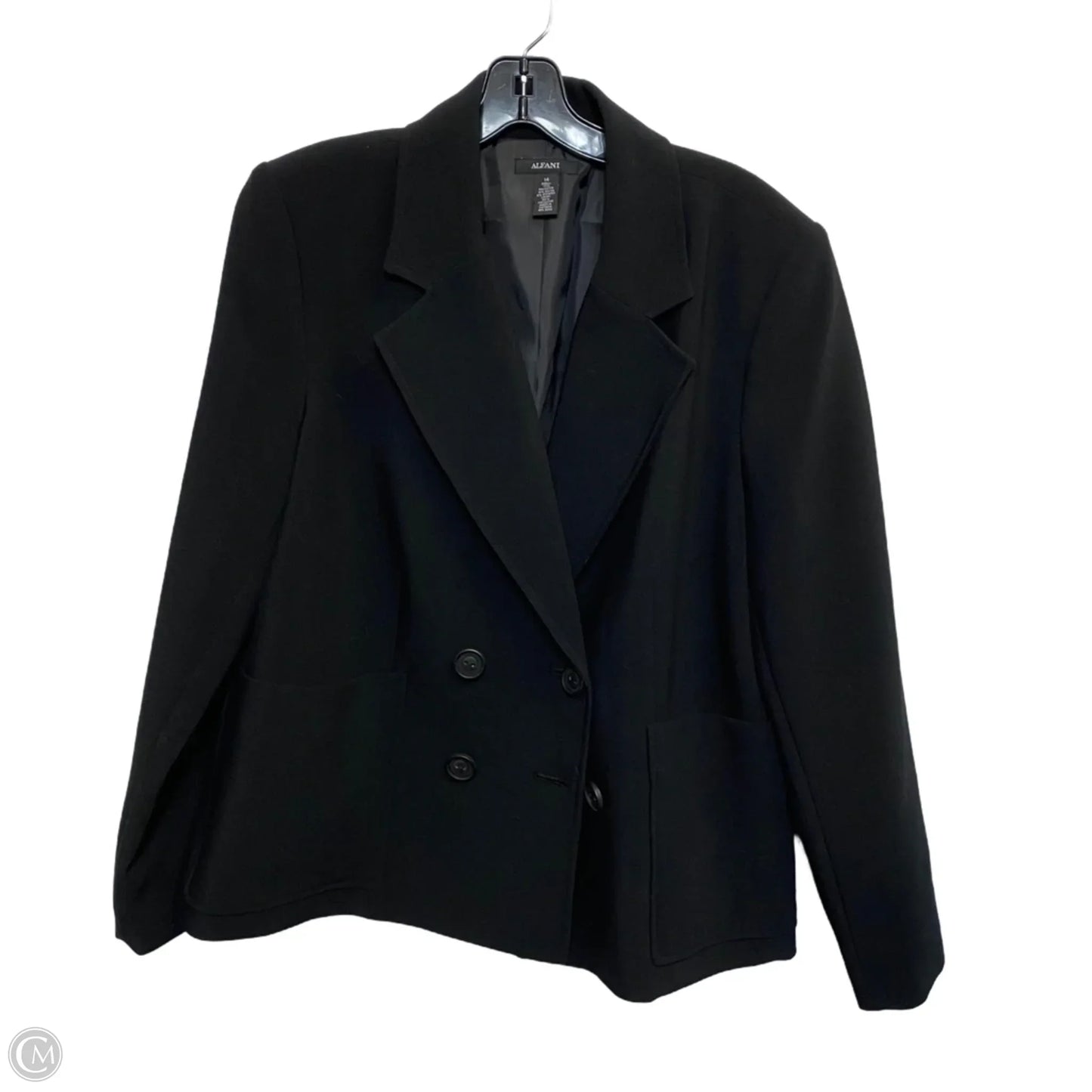 Blazer By Alfani In Black, Size: 14