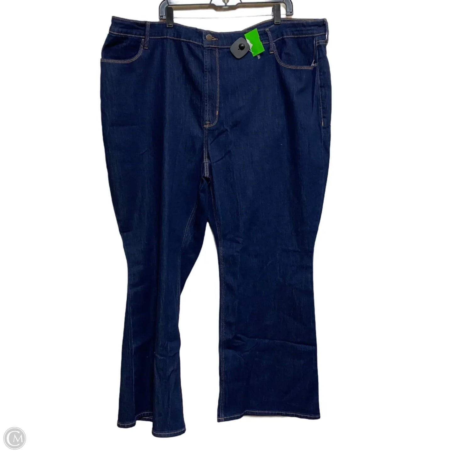 Jeans Straight By Old Navy In Blue Denim, Size: 28