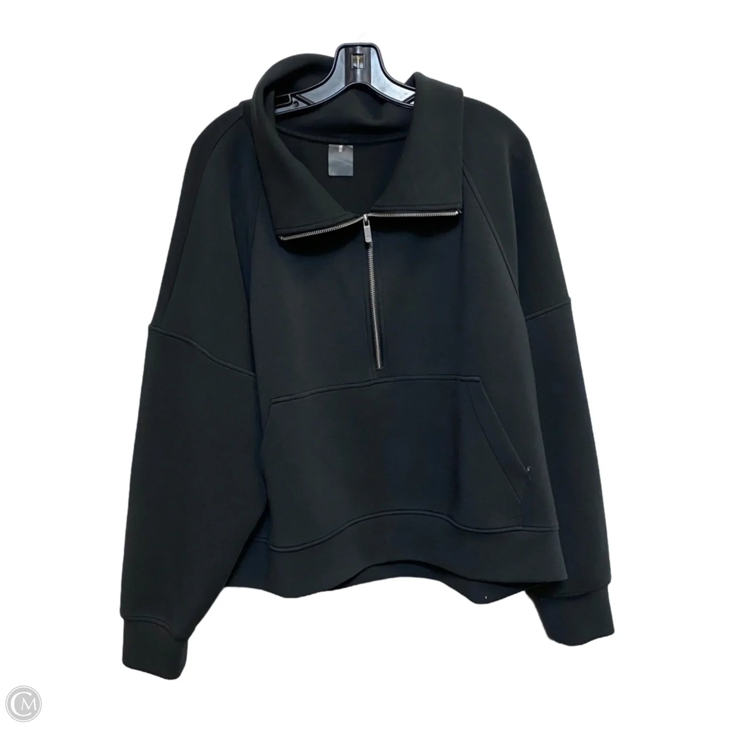 Sweatshirt Collar By Calia In Black, Size: Xxl