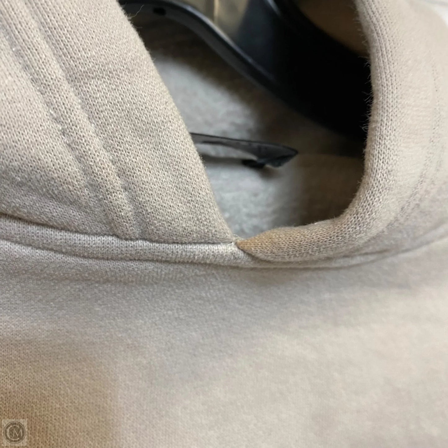 Sweatshirt Hoodie By White Fox In Grey, Size: S