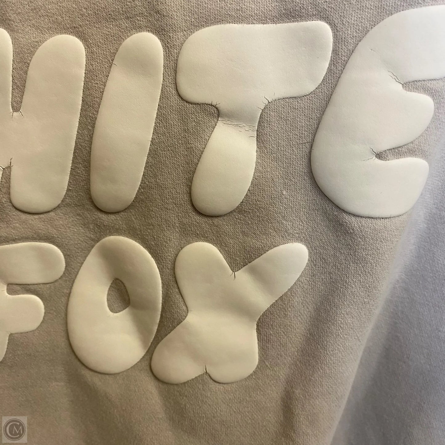 Sweatshirt Hoodie By White Fox In Grey, Size: S