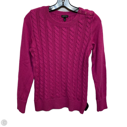 Sweater By Talbots In Pink, Size: Xs