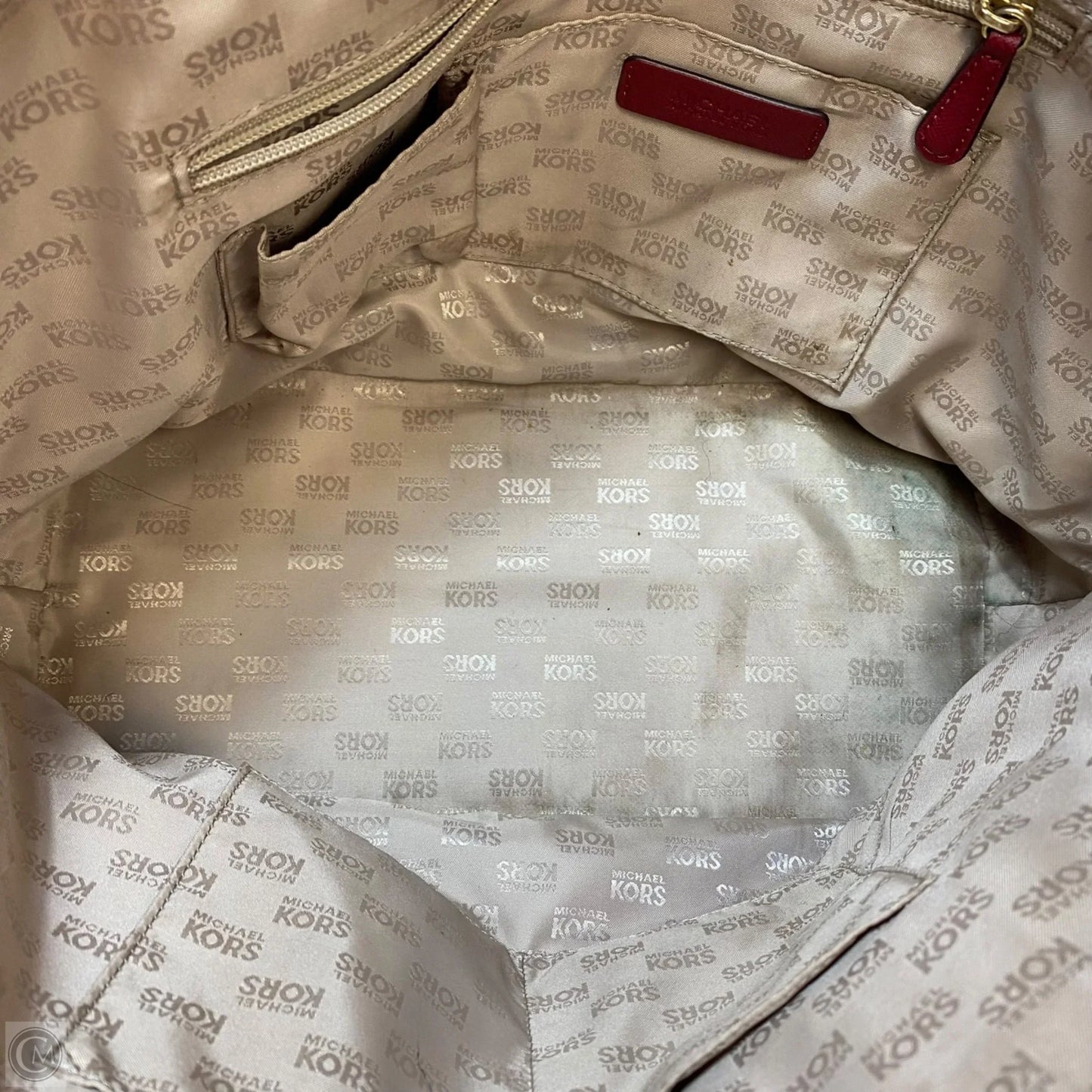 Handbag Designer By Michael Kors, Size: Large