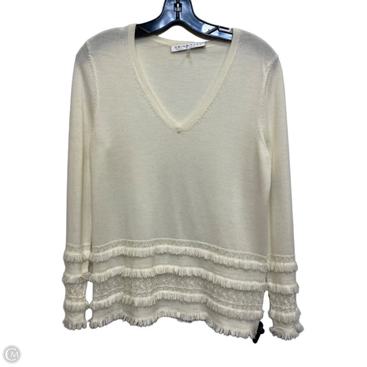 Sweater By Trina Turk In Cream, Size: M