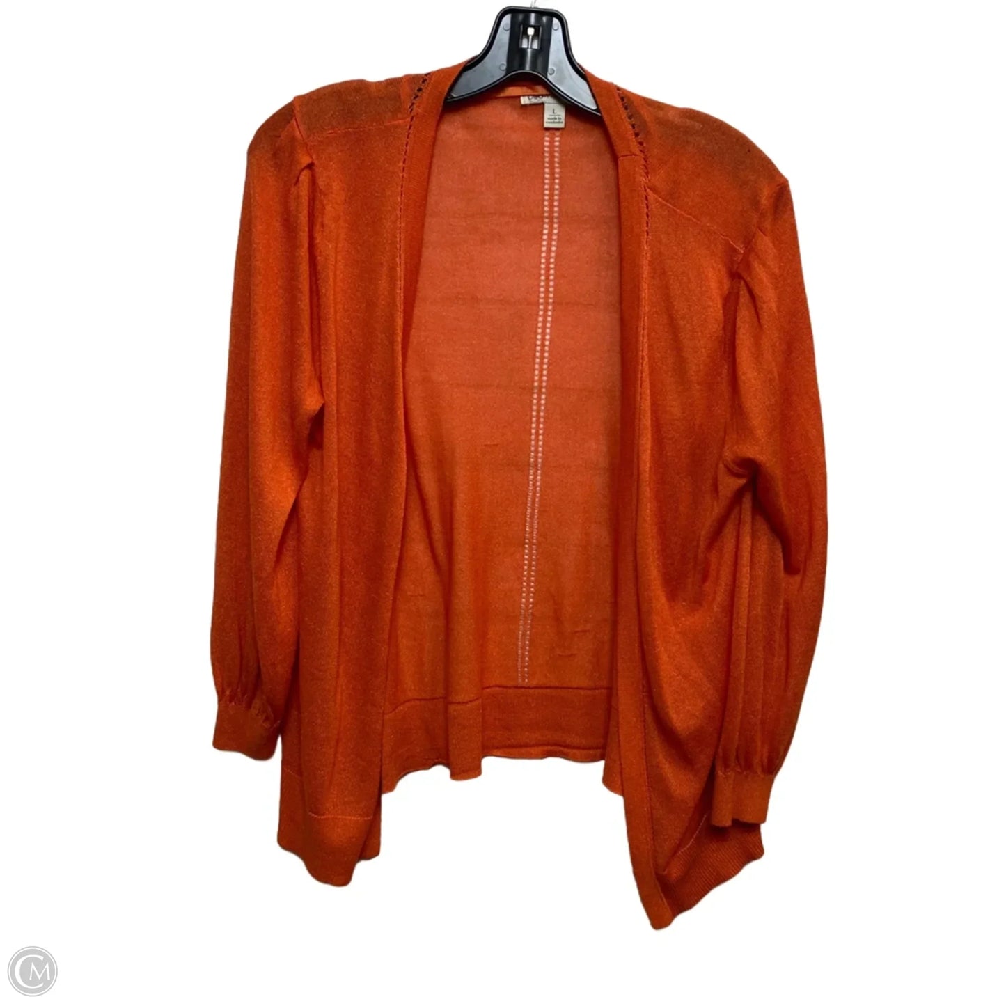 Cardigan By Cato In Orange, Size: L