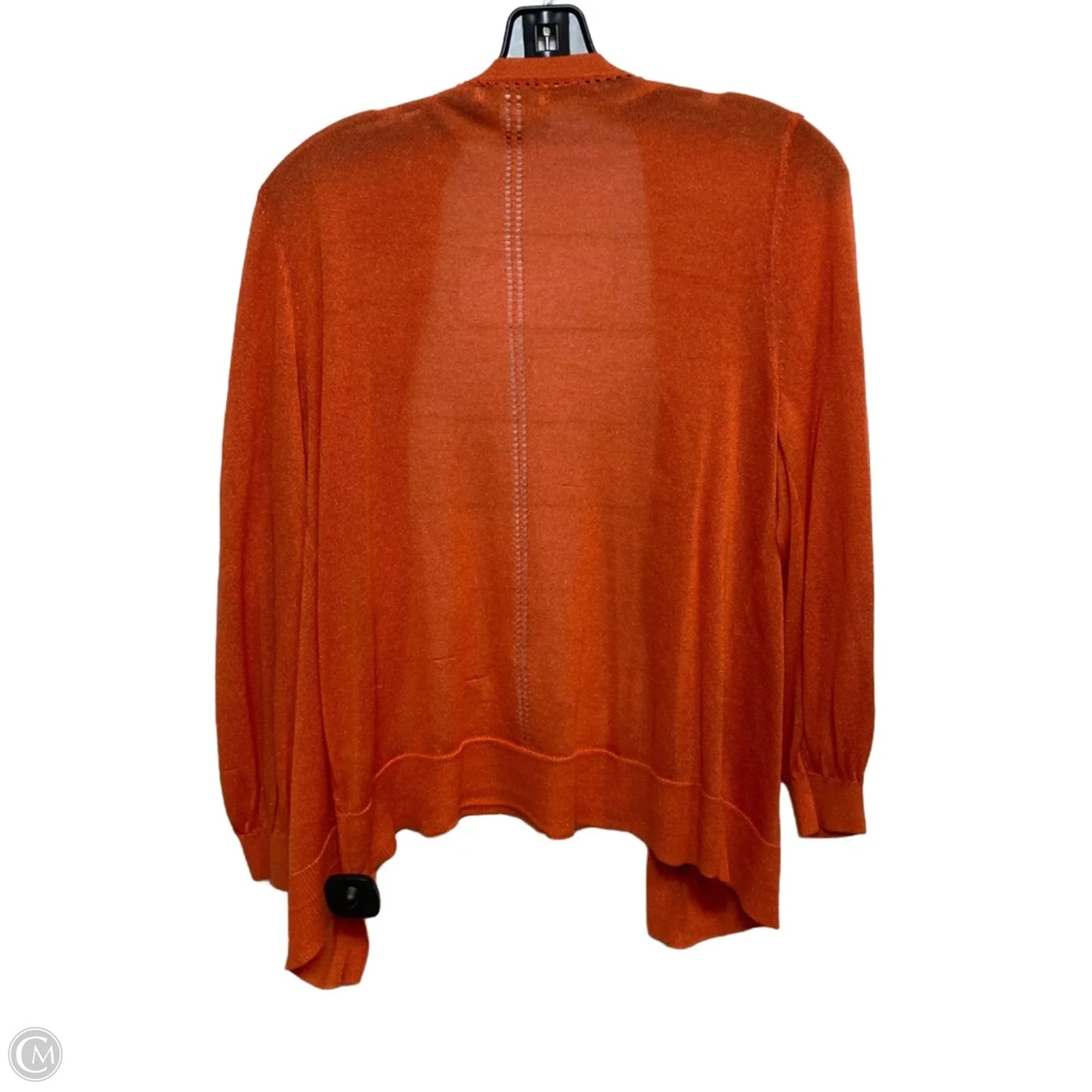 Cardigan By Cato In Orange, Size: L