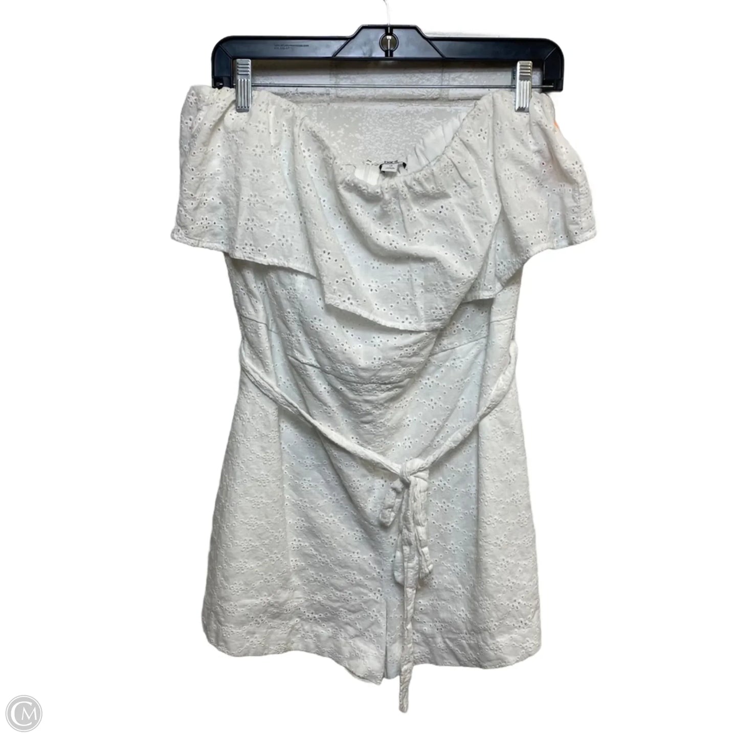 Romper By Bar Iii In White, Size: L