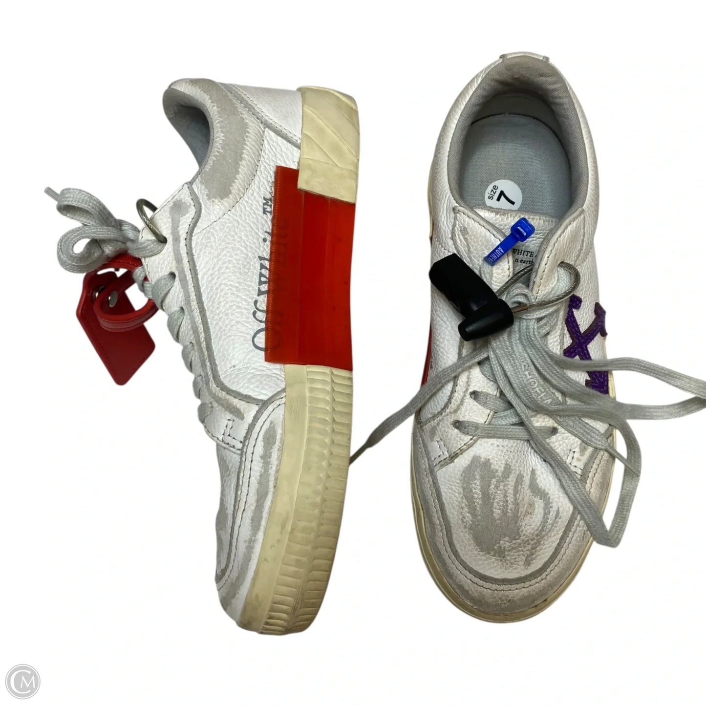 Shoes Luxury Designer By Off-white In White, Size: 7