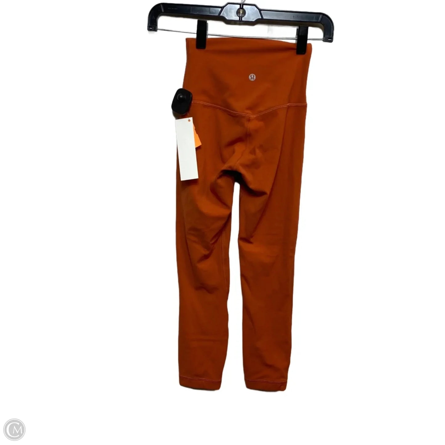 Athletic Leggings By Lululemon In Orange, Size: 0