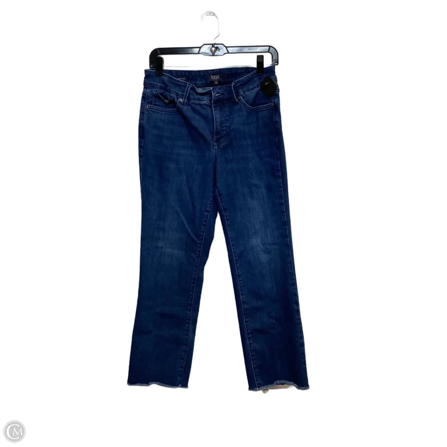 Jeans Straight By Not Your Daughters Jeans In Blue Denim, Size: 8