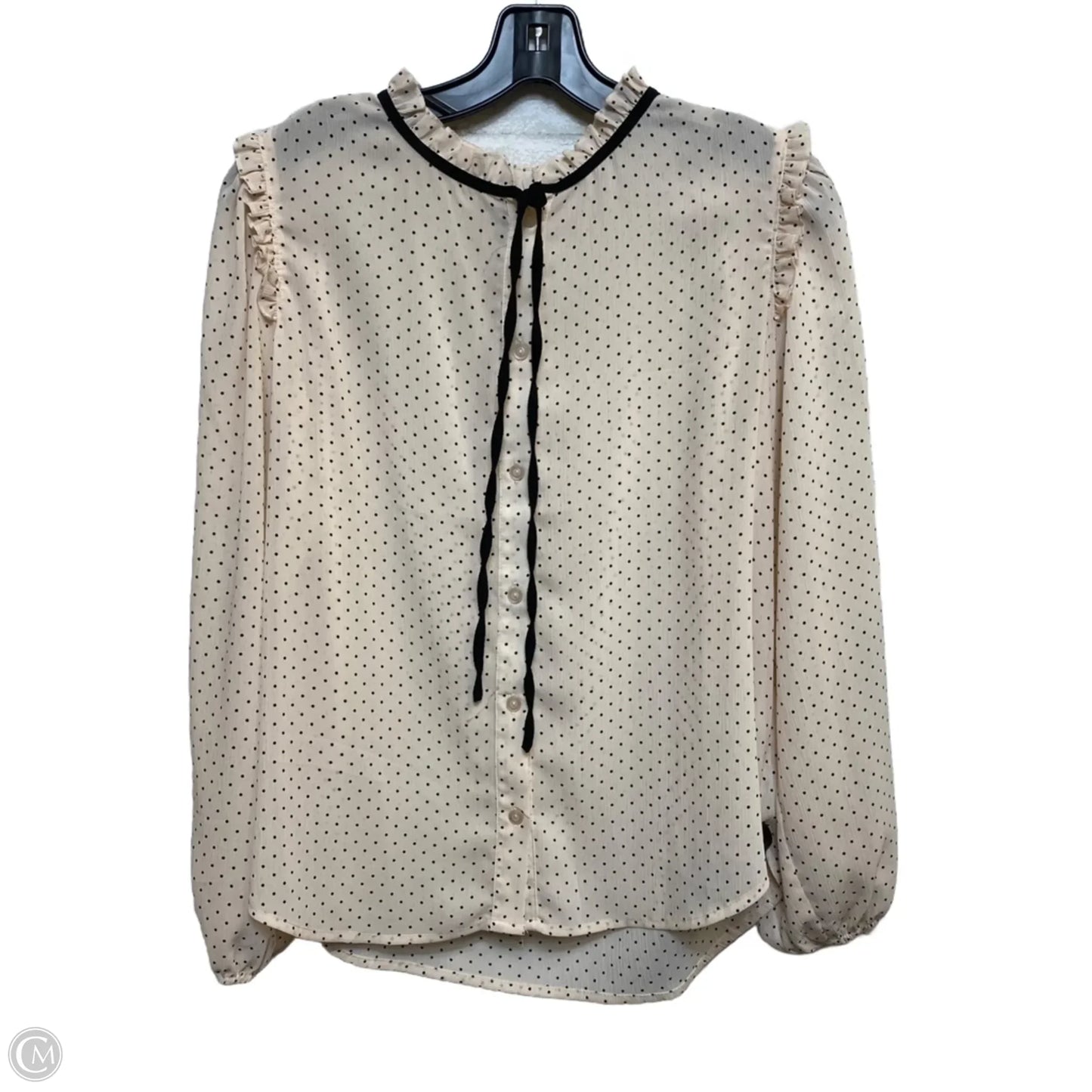 Top Long Sleeve By Adrianna Papell In Pink, Size: M