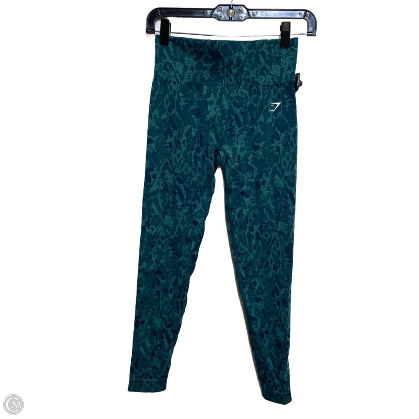 Athletic Leggings By Gym Shark In Blue, Size: Xs