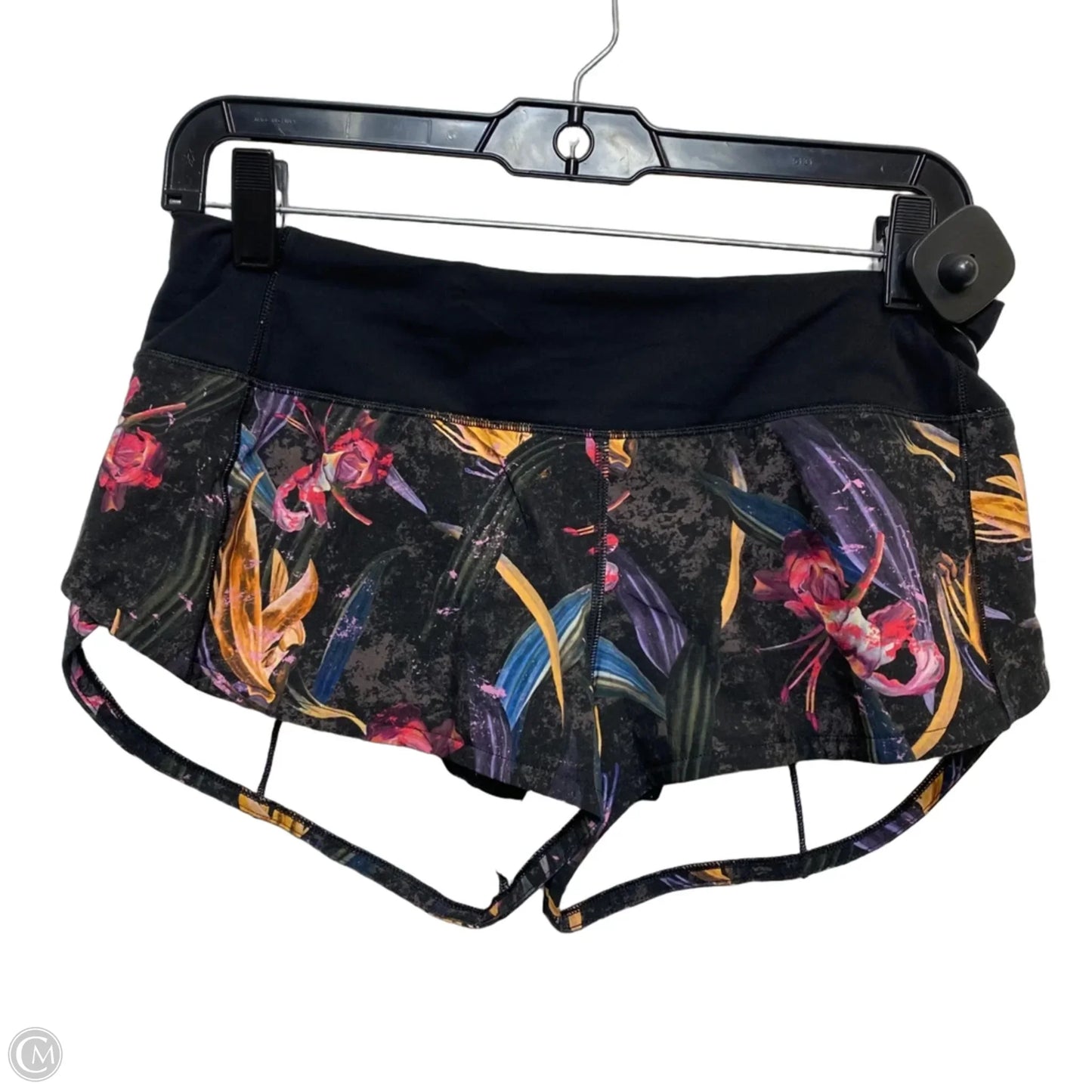 Athletic Shorts By Lululemon In Multi-colored, Size: 4