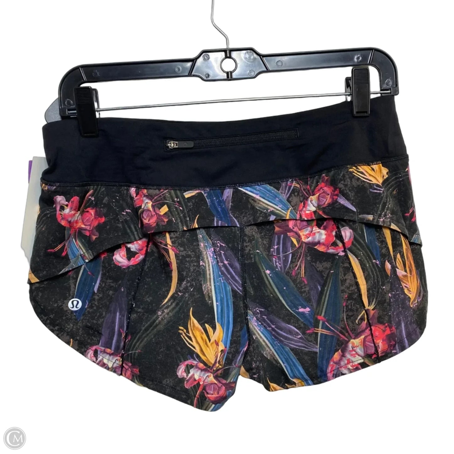 Athletic Shorts By Lululemon In Multi-colored, Size: 4