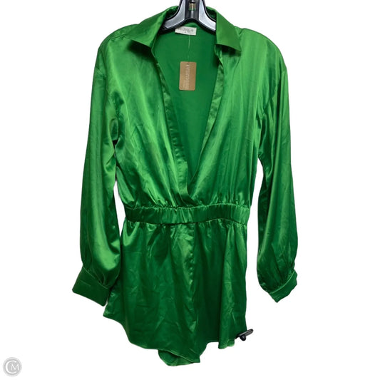 Romper By Vestique In Green, Size: S
