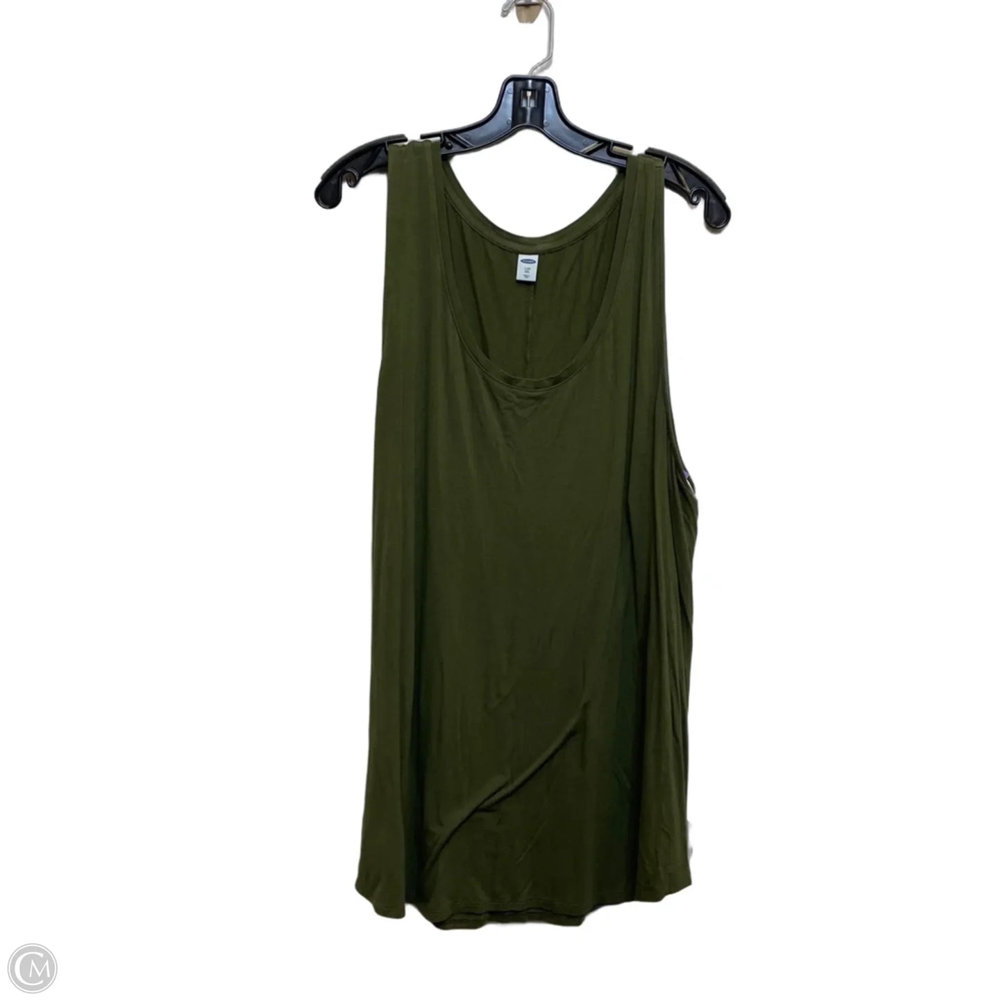 Top Sleeveless By Old Navy In Green, Size: Xxl