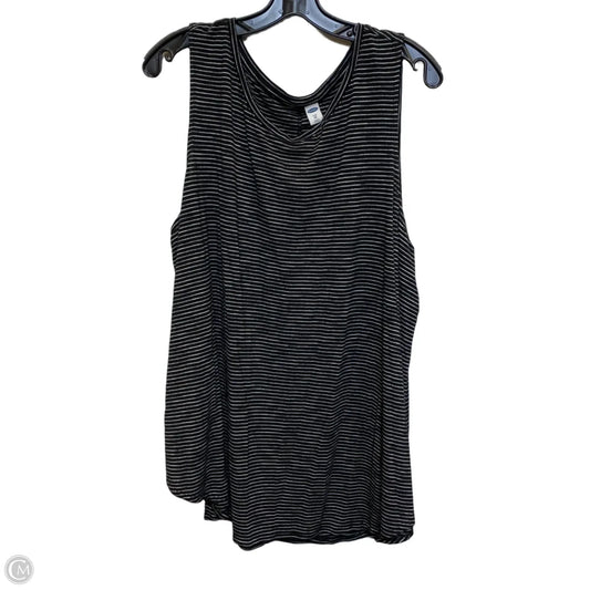Top Sleeveless By Old Navy In Black, Size: Xxl