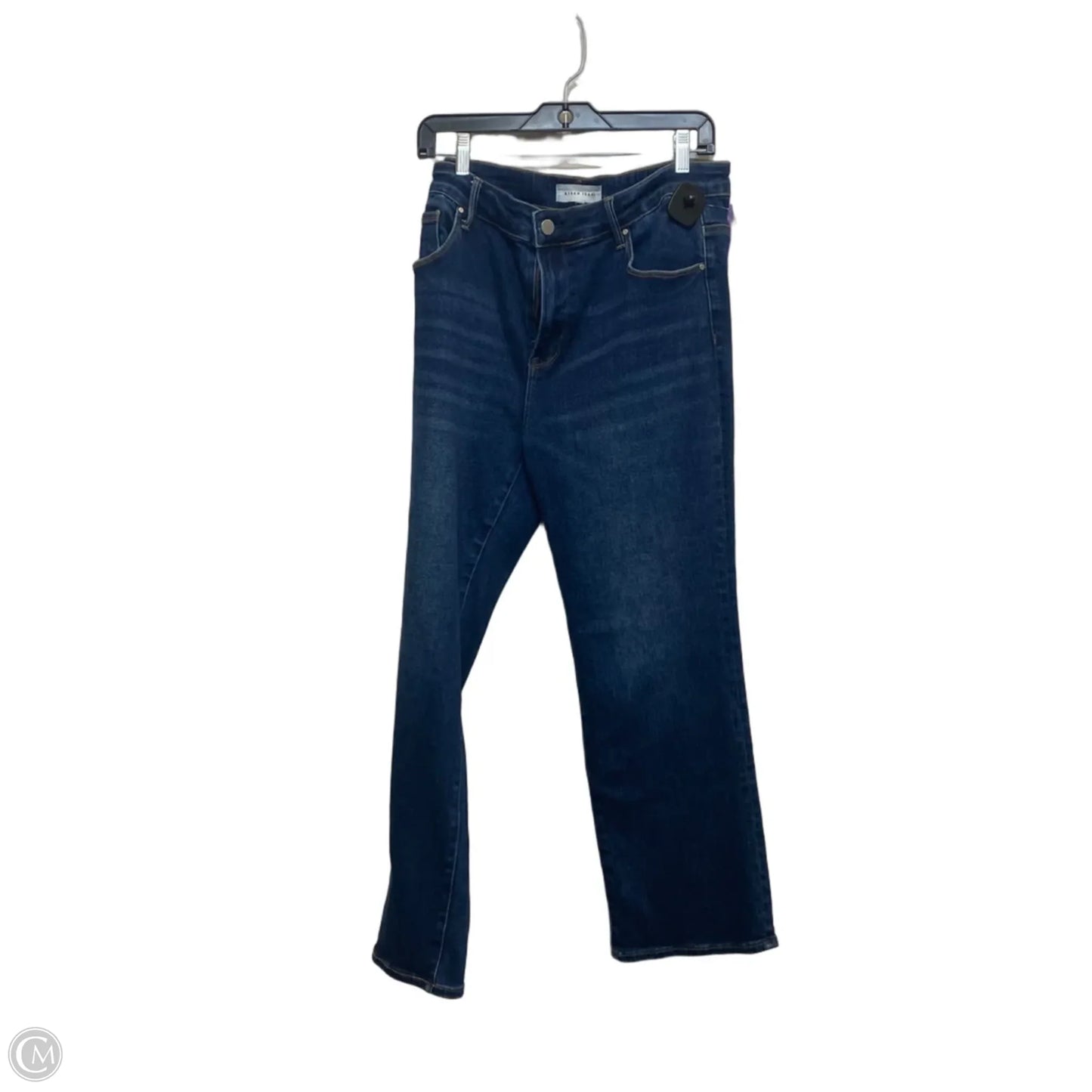 Jeans Straight By Risen In Blue Denim, Size: 18