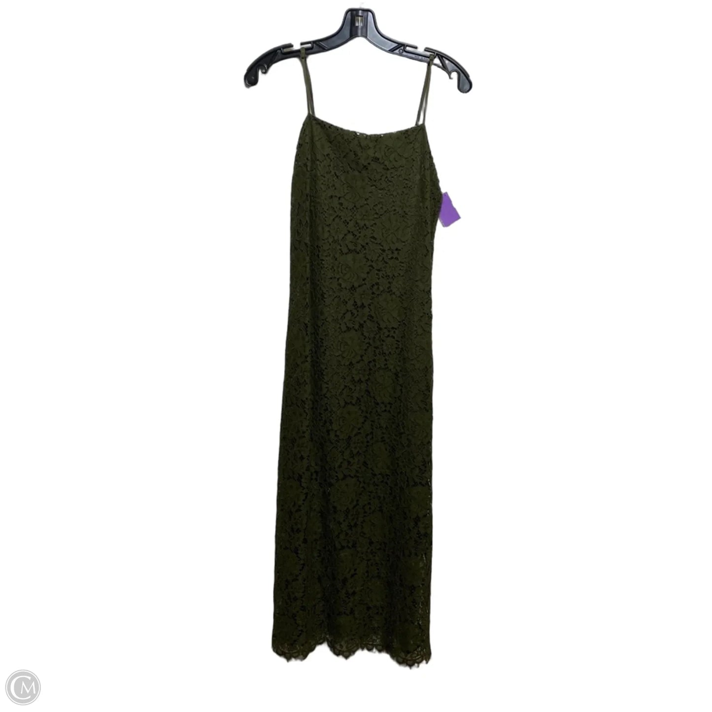 Dress Casual Midi By Gap In Green, Size: S