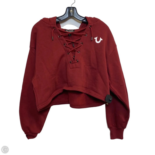 Sweatshirt Designer By True Religion In Red, Size: M