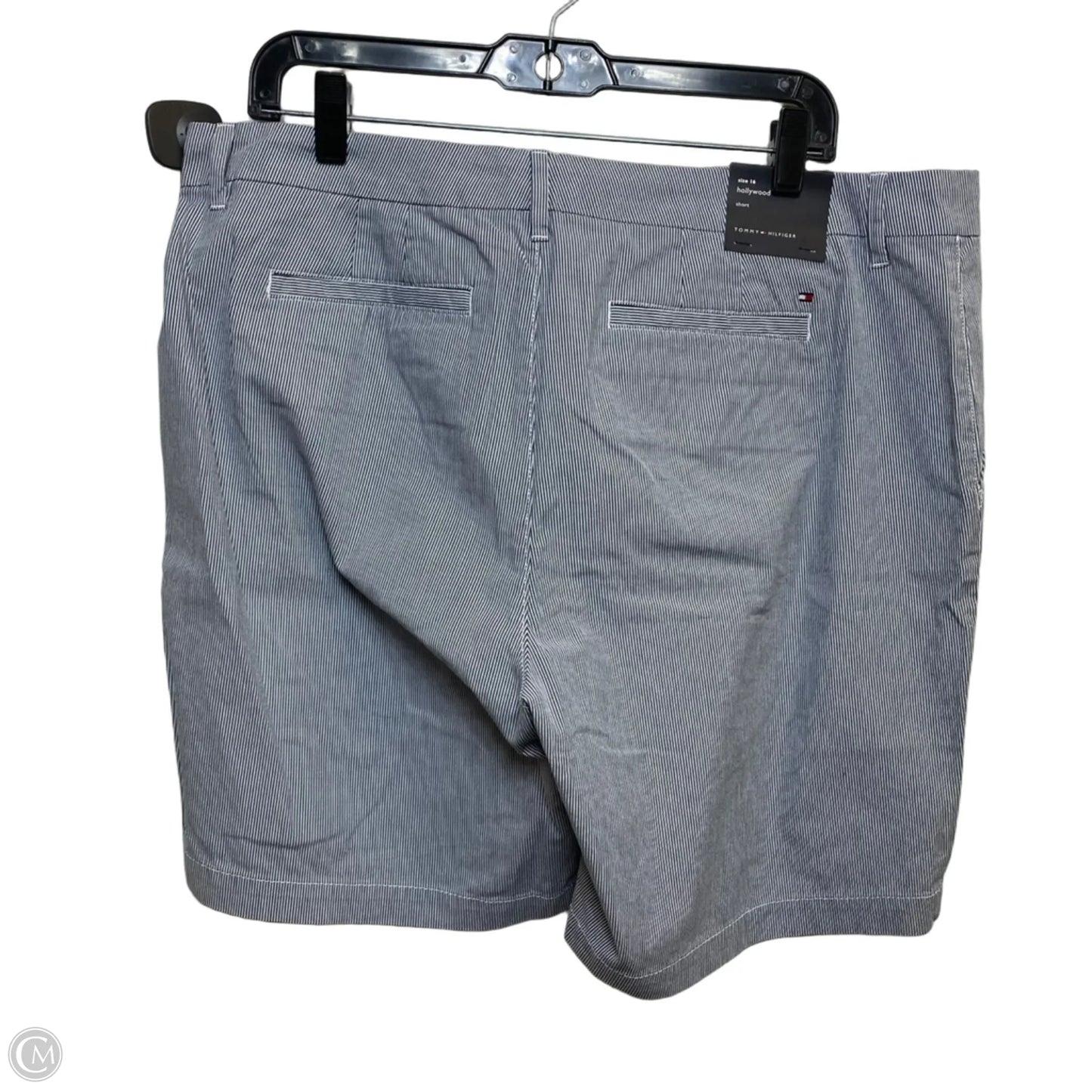 Shorts By Tommy Hilfiger In Blue & White, Size: 16