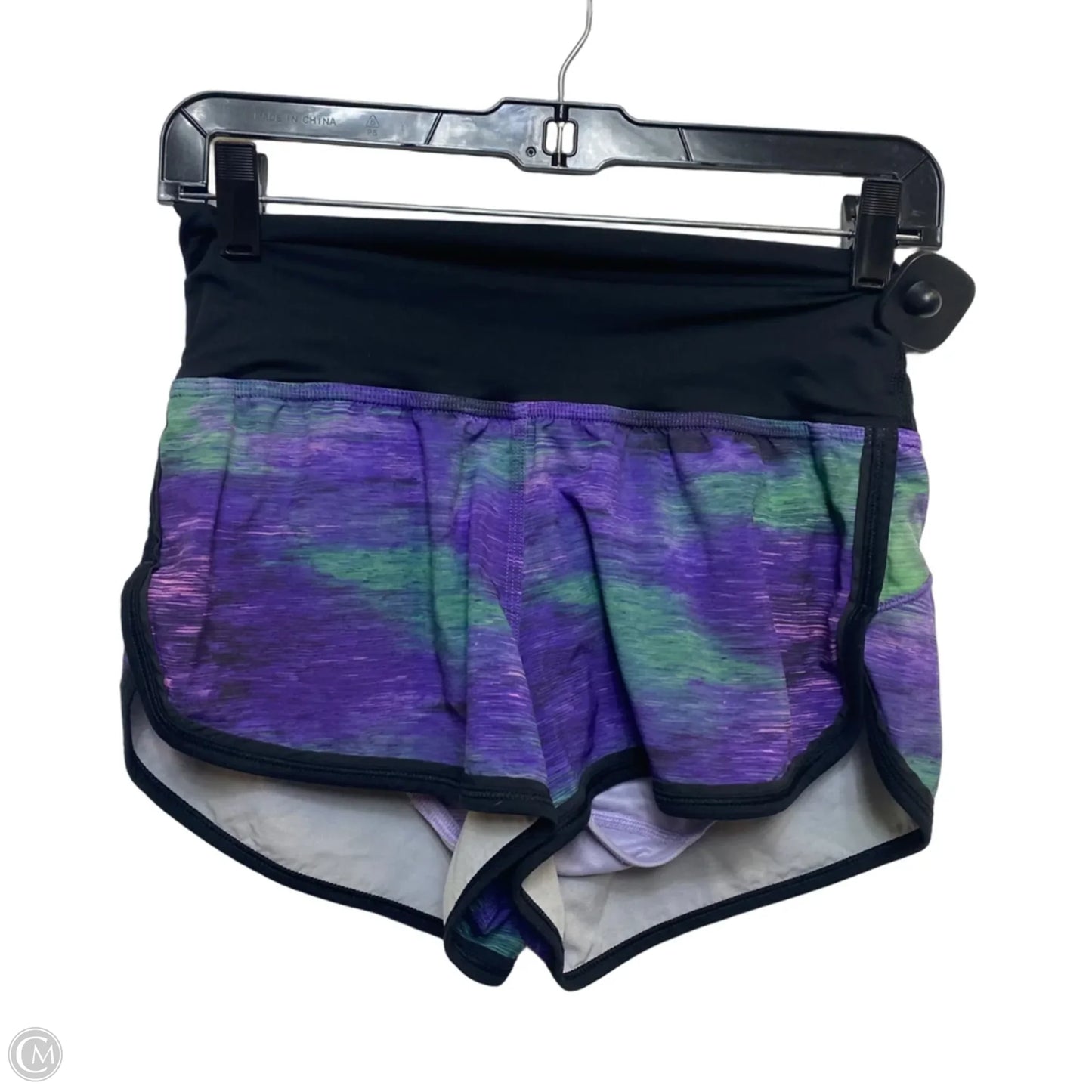 Athletic Shorts Designer By Lululemon In Purple, Size: S