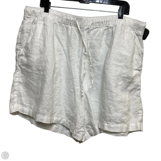 Shorts By Tahari In White, Size: 2x