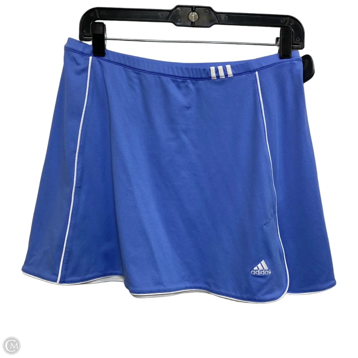 Athletic Skirt By Adidas In Blue, Size: L