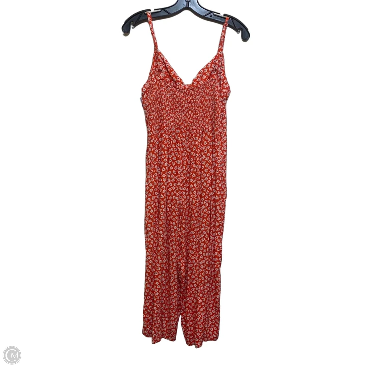 Jumpsuit By Old Navy In Red & White, Size: L